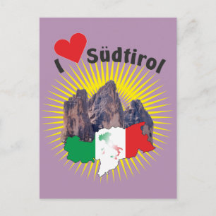 Südtirol – Alto Adige - Italien - Italia Postkarte
