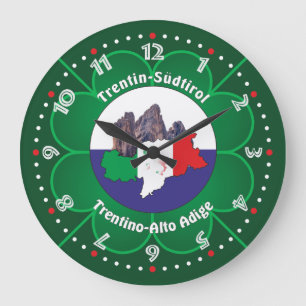 Südtirol - Alto Adige - Italien - Italia Uhr