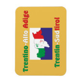 Südtirol – Alto Adige Premium Flexi Magnet (Vertikal)