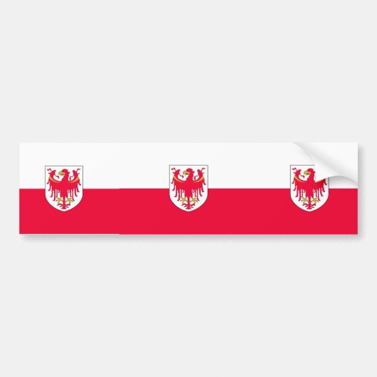 Südtirol, Italien Autoaufkleber (Vorne)