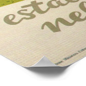 Südtirol Italien Vintage Travel Poster (Ecke)