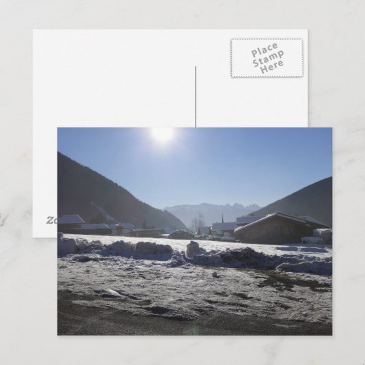 Südtirol Postkarte (Vorne/Hinten)