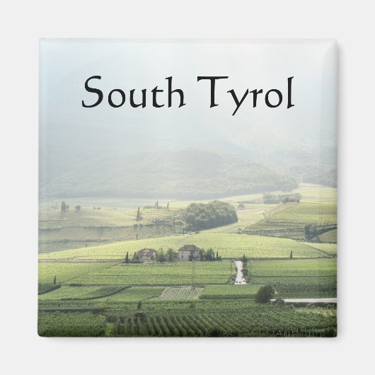 Südtirol Souvenir Magnet (Vorne)