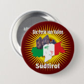 Südtirol - Südtirol - Italien - Schaltfläche Button (Vorne & Hinten)