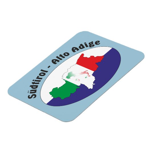 Südtirol - Südtirol Premium Flexi Magnet (Linke Seite)
