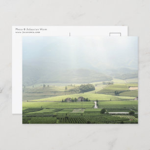Südtiroler Landschaft Postkarte