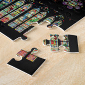 Südtransept Rosenfenster, das Christus in Puzzle (Seite)