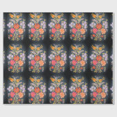 Südungarische Volkskunst Geschenkpapier (Flach)