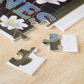 Suðurnes-Eisland-Reiseplakat Puzzle (Seite)