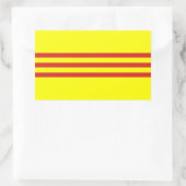 Südvietnam* Aufkleber für Flaggen (Tasche)