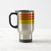 Südvietnam-Flagge Reisebecher (Links)