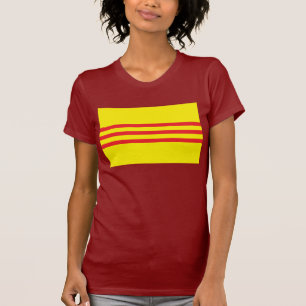 Südvietnam-Flaggen-T - Shirt