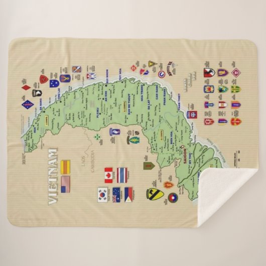 SÜDVIETNAM SHERPADECKE (Vorderseite (Horizontal))