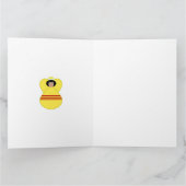 Südvietnamesische Angel-Weihnachtsflagge Personali Karte (Innenseite)