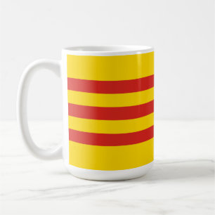 Südvietnamesische Flagge Kaffeetasse
