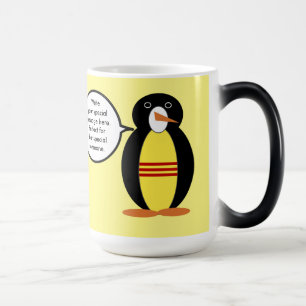 Südvietnamesische sprechende Ms. Pinguin Personali Verwandlungstasse