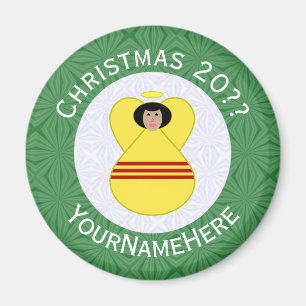 Südvietnamesische Weihnachtsflagge Engel Personali Magnet