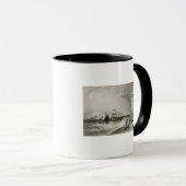 Südwand-Leuchtturm mit Howth Hügel Tasse (VorderseiteRechts)
