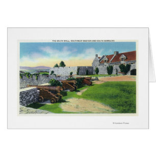 Südwand, Südwestbastion, Südkasernen