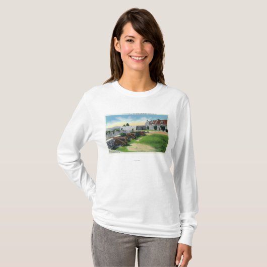 Südwand, Südwestbastion, Südkasernen T-Shirt (Vorne ganz)