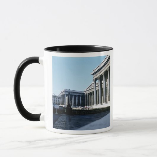 Südwärts Front British Museums Tasse (Links)