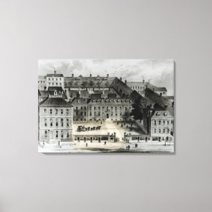 Südwärts Front von Leicester-Haus, c.1720 Leinwanddruck
