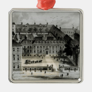 Südwärts Front von Leicester-Haus, c.1720 Ornament Aus Metall