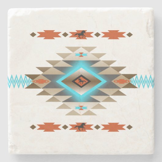 Südwest 3 Design Steinuntersetzer (Vorderseite)