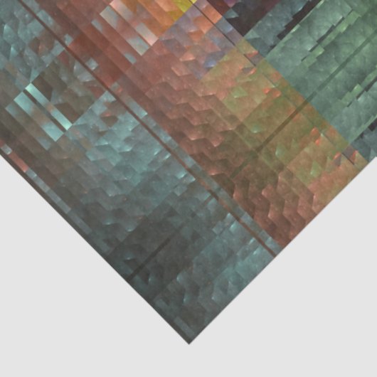 Südwest Abstrakt Woven Muster Decoupage Seidenpapier (Ausschnitt)