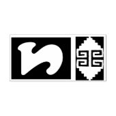 Südwest-Aztec-Entwurfsprogramm Nummer 2 Briefmarke Gummistempel (Prägung)