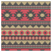 Südwest Aztec Muster farbig Stoff (Nahaufnahme)
