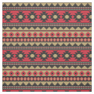 Südwest Aztec Muster farbig Stoff