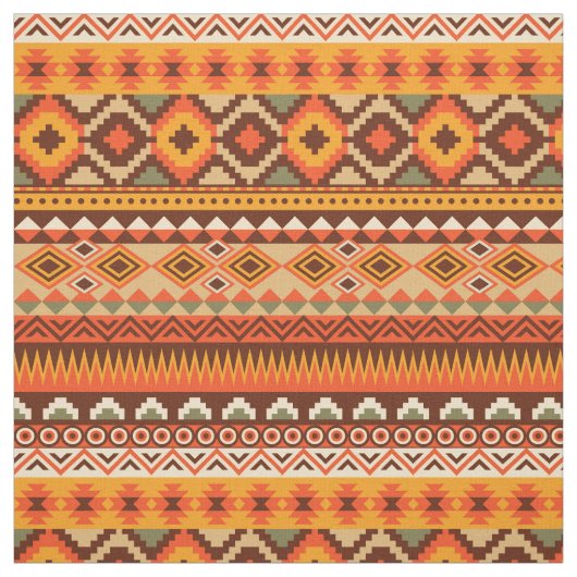 Südwest Aztec Muster farbig Stoff (Muster)