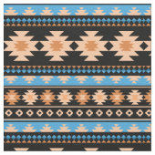 Südwest Aztec Muster farbig Stoff (Nahaufnahme)