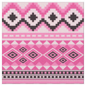 Südwest Aztec Muster farbig Stoff (Nahaufnahme)