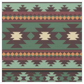 Südwest Aztec Muster farbig Stoff (Nahaufnahme)
