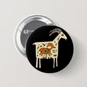Südwest-Bergmutter Button (Vorne & Hinten)