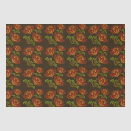 Südwest-Blumen-Seidenpapier Seidenpapier (Vorderseite)