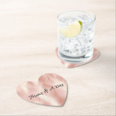 Südwest Blush Pink Cowgirl Cowhide Untersetzer (Vor Ort)