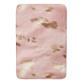 Südwest Blush Pink Gold Cowgirl Cowhide Badematte (Vorderseite Vertikal)