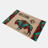 Südwest Buffalo Doormat Fußmatte (Schrägansicht)