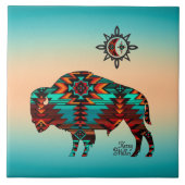 Südwest Buffalo Fliese (Vorderseite)