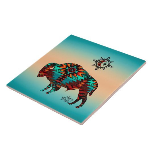 Südwest Buffalo Fliese (Seite)