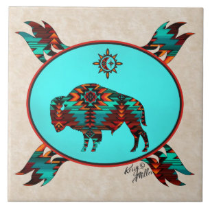 Südwest Buffalo Keramik Tile Fliese