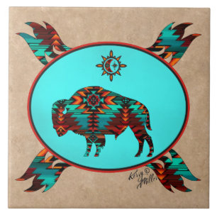Südwest Buffalo Keramik Tile Fliese