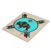 Südwest Buffalo Keramik Tile Fliese (Seite)
