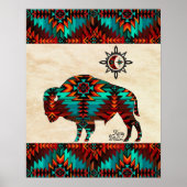 Südwest Buffalo Poster (Vorne)