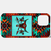 Südwest Buffalo Skull and arrows Case Mate iPhon (Rückseite (Horizontal))