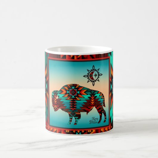 Südwest-Buffalo-Tasse Kaffeetasse (Mittel)
