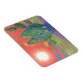 Südwest Cactus Sunset Magnet (Rechte Seite)